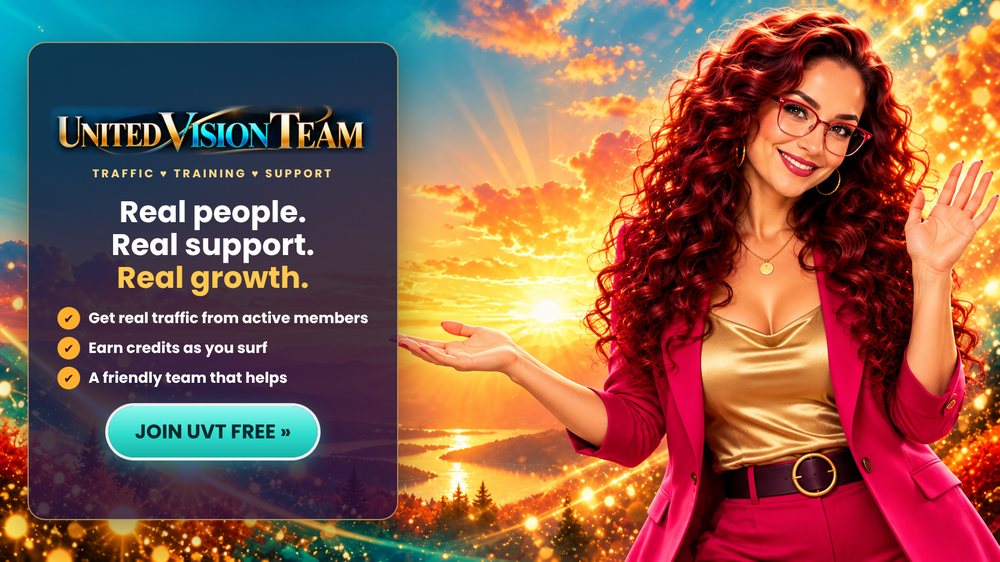 United Vision Team sunrise splash page